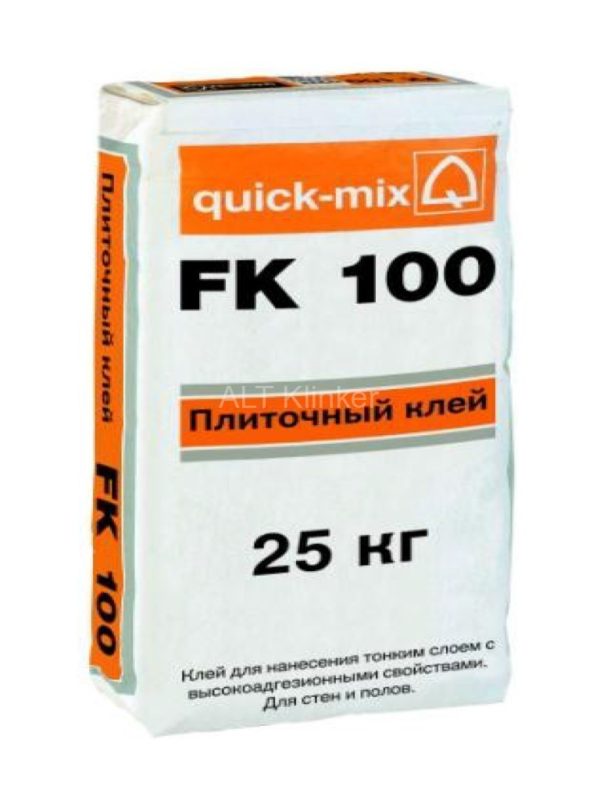 Плиточный клей FK 100 Quick-mix