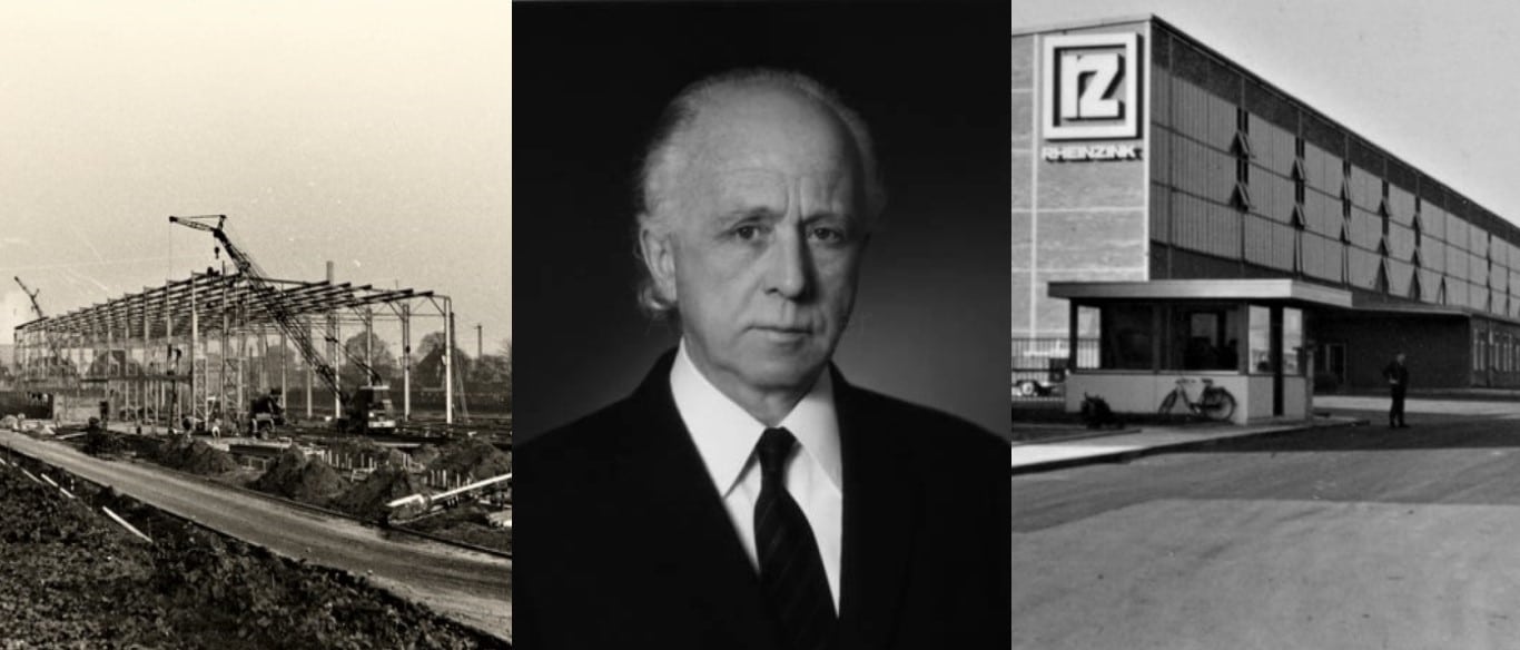 RHEINZINK строительство завода и основатель Herbert Grillo