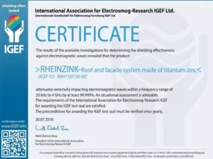 IGEF сертификат 2018 en